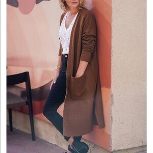 Sanctuary cardigan sweater long small knot duster